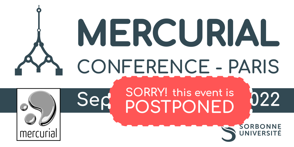 Mercurial Paris Conference 2022 is postponed to 2023